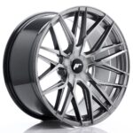 JR Wheels JR28 20x10 ET20-40 5H BLANK Hyper Black - Image 2