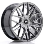 JR Wheels JR28 17x8 ET25-40 BLANK Hyper Black - Image 2