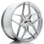 JR Wheels JR34 19x8,5 ET20-40 5H BLANK Silver Machined Face - Image 2