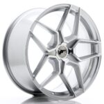 JR Wheels JR34 20x9 ET20-40 5H BLANK Silver Machined Face - Image 2