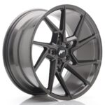 JR Wheels JR33 20x10 ET40 5x120 Hyper Gray - Image 2