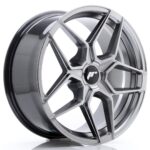 JR Wheels JR34 18x8 ET20-42 5H BLANK Hyper Black - Image 2