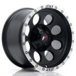 JR Wheels JRX4 16x9 ET0 5x127 Matt Black w/ Machined Lip - Image 2