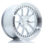 JR Wheels JR39 18x9,5 ET15-35 5H BLANK Silver Machined Face - Image 2