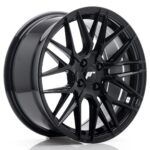 JR Wheels JR28 17x8 ET40 4x100 Gloss Black - Image 2