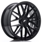 JR Wheels JR28 18x7,5 ET40 4x108 Gloss Black - Image 2