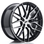 JR Wheels JR28 19x8,5 ET35 5x112 Gloss Black Machined Face - Image 2