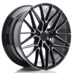 JR Wheels JR38 19x8,5 ET45 5x114,3 Black Brushed w/ Tinted Face - Image 2