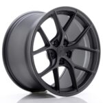 JR Wheels SL01 18x10,5 ET25-38 5H BLANK Matt Gun Metal - Image 2