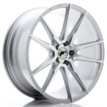 JR Wheels JR21 20x8,5 ET40 5x114,3 Silver Machined Face - Image 2