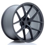 JR Wheels SL01 20x12 ET0-40 5H BLANK Matt Gun Metal - Image 2