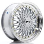 JR Wheels JR9 17x7,5 ET35 5x112/120 Silver w/ Machined Lip - Image 2