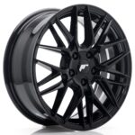 JR Wheels JR28 17x7 ET25 4x108 Gloss Black - Image 2