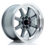 JR Wheels JR19 15x8 ET20 4x100/108 Gun Metal w/ Machined Lip - Image 2