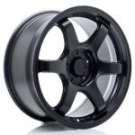 JR Wheels SL03 17x9 ET32-50 5H BLANK Matt Black - Image 2