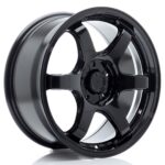 JR Wheels SL03 17x9 ET32-50 5H BLANK Gloss Black - Image 2