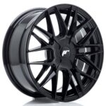 JR Wheels JR28 16x7 ET20-40 BLANK Gloss Black - Image 2