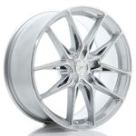 JR Wheels JR44 19x8 ET20-40 5H BLANK Silver w/ Machined Face - Image 2
