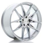 JR Wheels JR44 19x8,5 ET45 5x112 Silver w/ Machined Face - Image 2