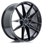 JR Wheels JR44 22x10 ET20-46 5H BLANK Black Machined w/ Tinted Face - Image 2