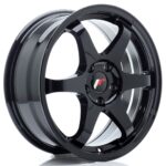 JR Wheels JR3 17x7 ET40 4x100 Gloss Black - Image 2