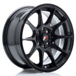 JR Wheels JR11 15x7 ET30 4x100/108 Gloss Black - Image 2