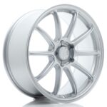 JR Wheels SL04 19x9 ET20-51 5H BLANK Matt Silver - Image 2