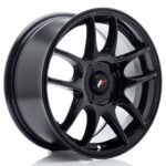 JR Wheels JR29 15x8 ET20-50 4H BLANK Gloss Black - Image 2