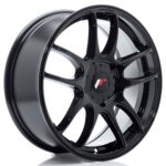 JR Wheels JR29 17x7 ET20-48 5H BLANK Gloss Black - Image 2