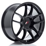 JR Wheels JR29 17x8 ET20-38 4H BLANK Gloss Black - Image 2