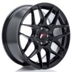 JR Wheels JR18 16x7 ET35 4x100/114,3 Gloss Black - Image 2