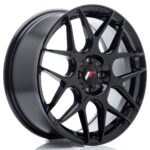 JR Wheels JR18 17x7 ET40 4x100/108 Gloss Black - Image 2