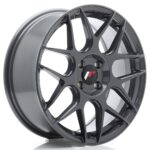 JR Wheels JR18 17x7 ET40 4x100 Hyper Gray - Image 2