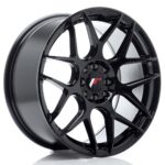 JR Wheels JR18 17x8 ET25 4x100/108 Gloss Black - Image 2