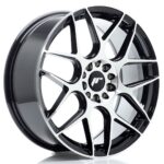 JR Wheels JR18 18x7,5 ET40 5x112/114 Black Machined Face - Image 2