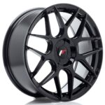 JR Wheels JR18 18x7,5 ET20-40 5H BLANK Gloss Black - Image 2