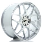 JR Wheels JR18 18x8,5 ET45 5x112/114 Silver Machined Face - Image 2