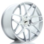 JR Wheels JR18 20x8,5 ET20-40 5H BLANK Silver Machined Face - Image 2