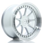 JR Wheels JR47 19x10 ET15-40 5H BLANK Silver Machined Face - Image 2