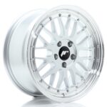 JR Wheels JR23 17x8 ET35 5x120 Hyper Silver w/ Machined Lip - Image 2