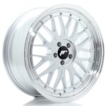 JR Wheels JR23 18x8,5 ET45 5x112 Hyper Silver w/ Machined Lip - Image 2