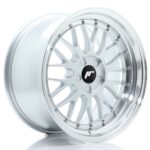 JR Wheels JR23 18x9,5 ET20-48 5H BLANK Hyper Silver w/ Machined Lip - Image 2