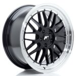 JR Wheels JR23 19x8,5 ET45 5x112 Gloss Black w/ Machined Lip - Image 2