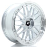 JR Wheels JR23 20x8 ET20-40 5H BLANK Hyper Silver w/ Machined Lip - Image 2