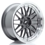 JR Wheels JR23 20x10,5 ET20-45 5H BLANK Hyper Gray w/ Machined Lip - Image 2