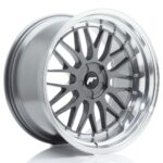 JR Wheels JR23 20x10,5 ET15-25 5H BLANK Hyper Gray w/ Machined Lip - Image 2
