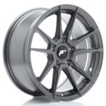 JR Wheels JR21 17x8 ET35 5x120 Hyper Gray - Image 2