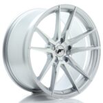 JR Wheels JR21 20x9 ET20-35 5H BLANK Silver Machined Face - Image 2