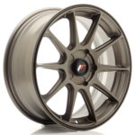 JR Wheels JR11 17x7 ET20-38 5H BLANK Matt Bronze - Image 2
