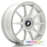 JR Wheels JR11 17x7 ET20-38 BLANK Custom Finish - Image 2